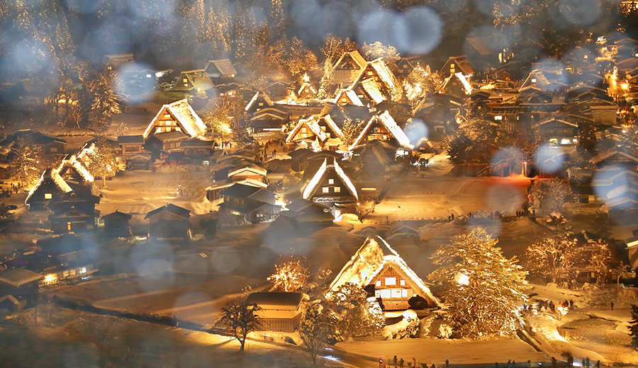 白川鄉合掌村點燈+上高地雪地健行8日。半自助團《自由Eye旅行》